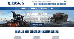 Desktop Screenshot of marlintech.com