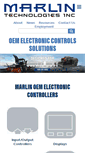 Mobile Screenshot of marlintech.com