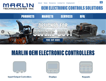 Tablet Screenshot of marlintech.com
